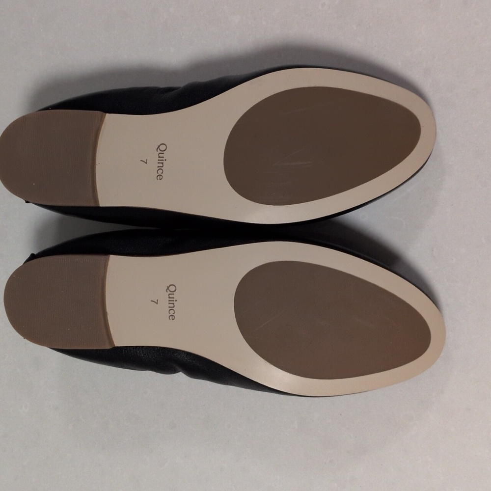 Quince Italian Leather Soft Loafers NWOT - Picture 5 of 7